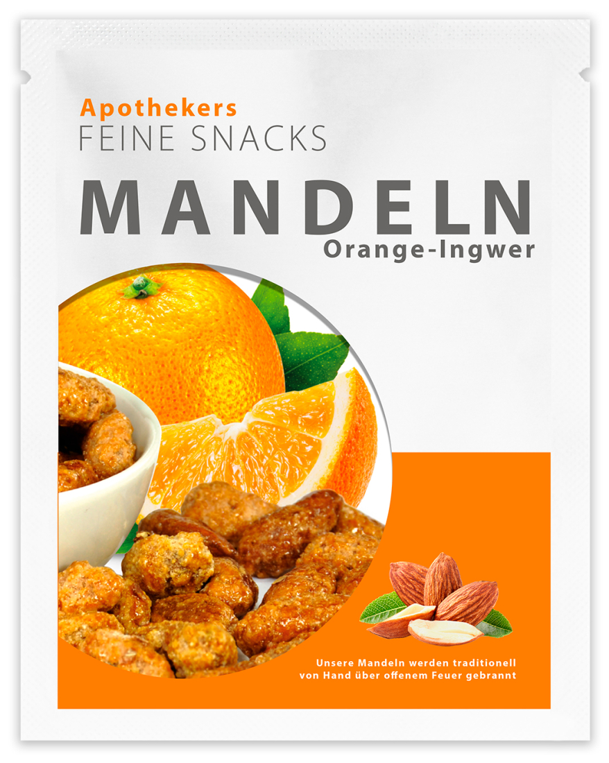 Apothekers Mandeln Orange-Ingwer, 11g